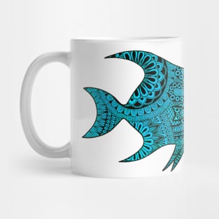 Fish (Blue) Mug